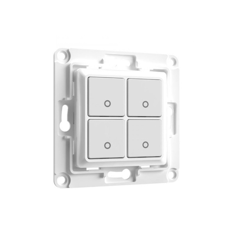 Shelly Wall Switch 4 biały przełącznik ścienny 4-przyciskowy do przekaźników Shelly