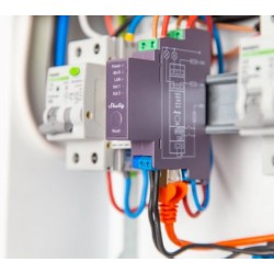 Shelly Pro 2 przekaźnik 2-kanałowy 2 x 16 A WiFi LAN Bluetooth na szynę DIN