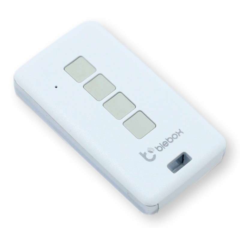 BleBox uRemote Pro v2 biały pilot μWiFi z USB-C do sterowania urządzeniami wBox