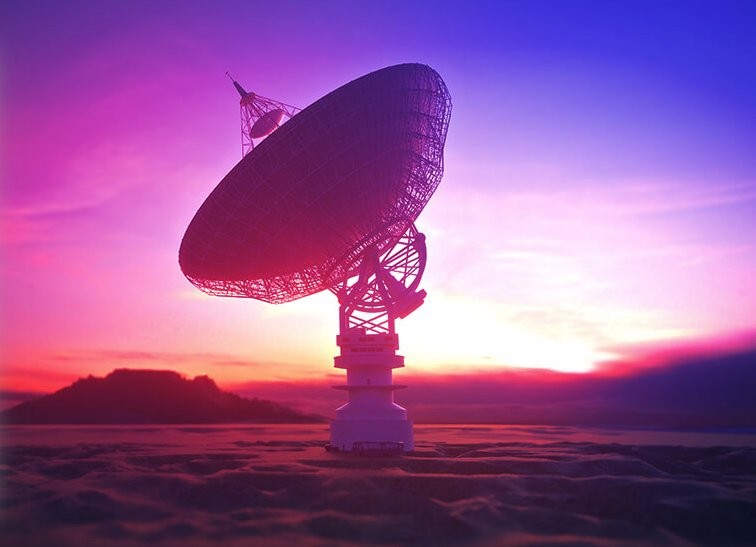 BleBox wLightBox PRO - antena satelitarna na pustyni