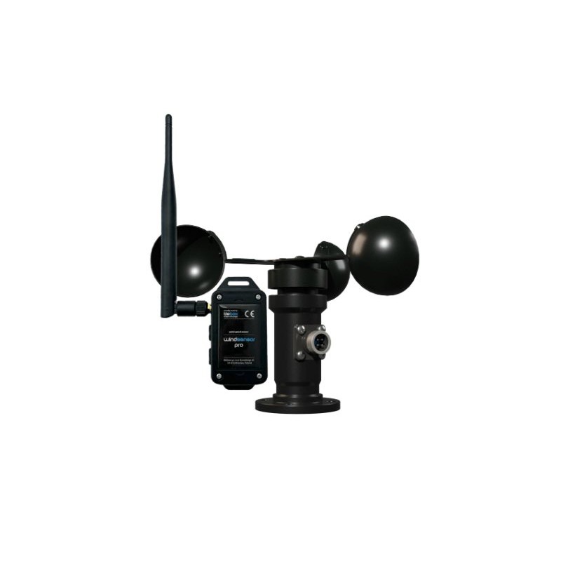 BleBox windSensor PRO czujnik wiatru WiFi 12-24 V DC z anteną zewnętrzną