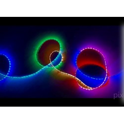 BleBox pixelBox v2 sterownik taśm LED cyfrowych WS2812 WS2811 5-12 V WiFi RGB