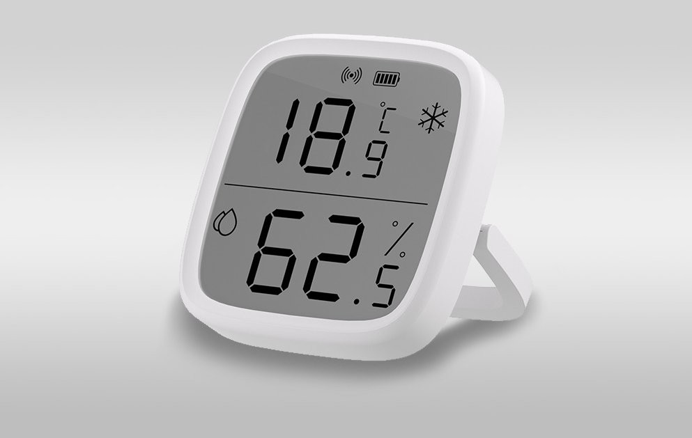 Sonoff SNZB-02D czujnik temperatura wilgotność Czujnik temperatury i wilgotności Sonoff SNZB-02D z ekranem LCD