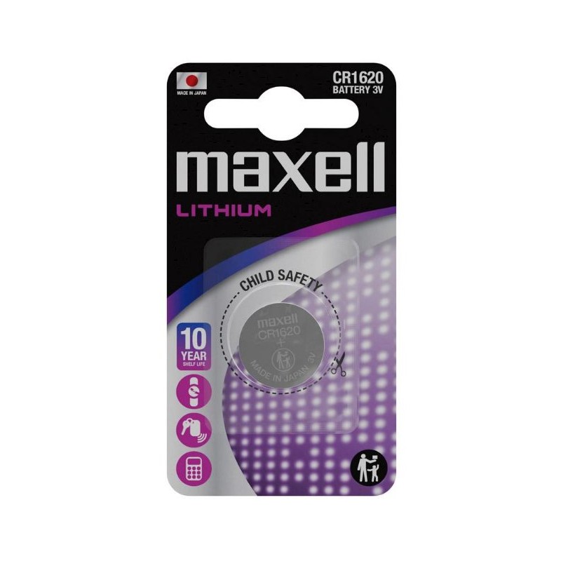 Bateria Maxell CR1620 3V B1 - kompaktowe źródło zasilania