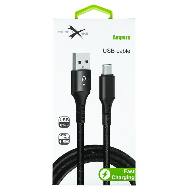 Kabel USB typ-C 1,5 m - szybkie ładowanie i przesył danych