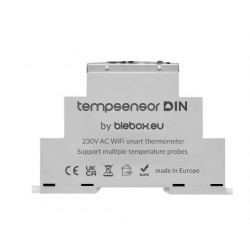 BleBox tempSensor DIN czujnik temperatury Wi-Fi na szynę DIN do 4 sond tempProbe