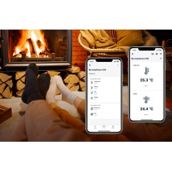 BleBox tempSensor DIN czujnik temperatury Wi-Fi na szynę DIN do 4 sond tempProbe