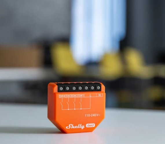 Shelly i4 Gen3 - moduł inteligentny 110-240V~