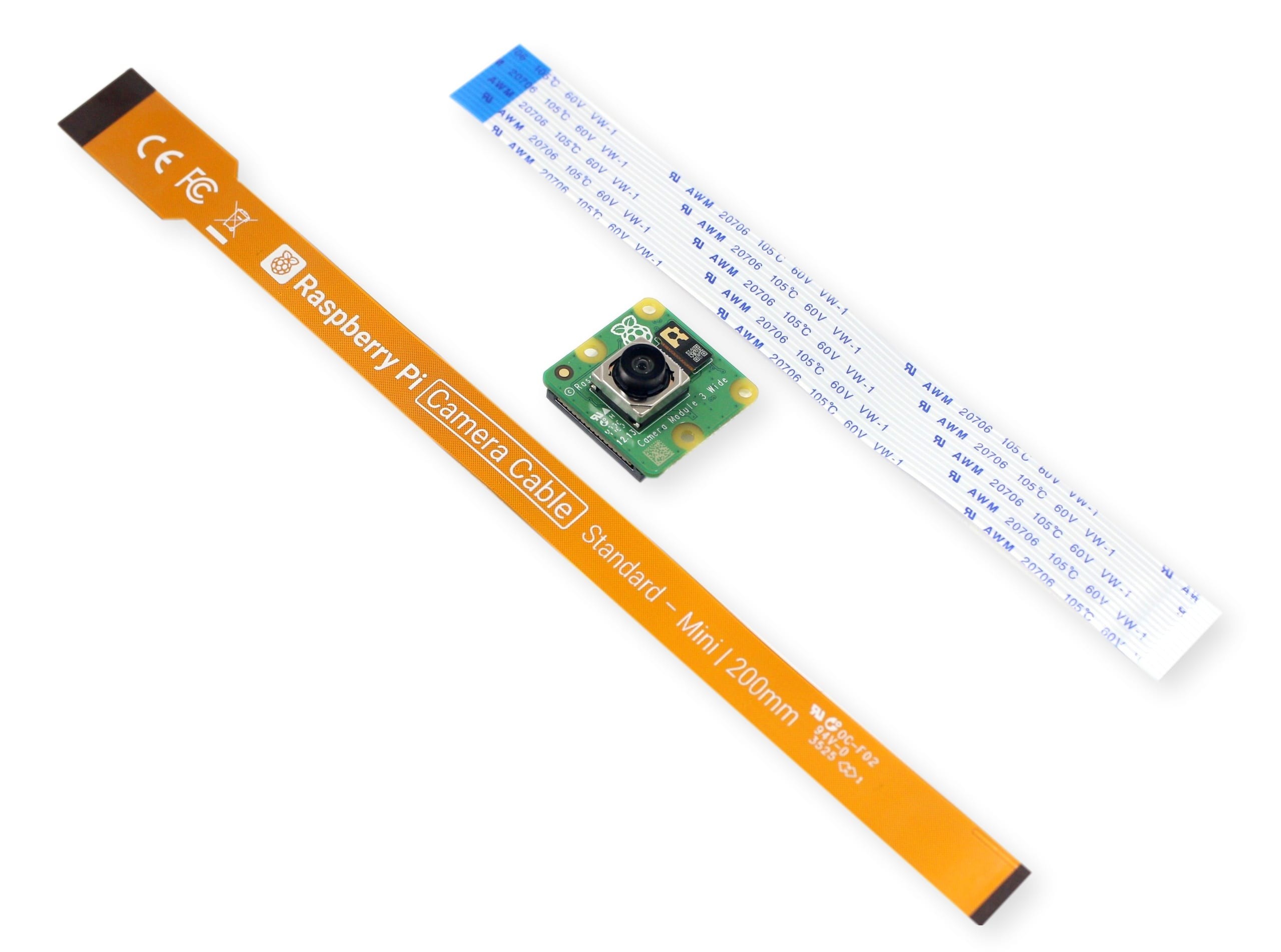 Raspberry Pi Camera Module 3 Raspberry Pi Camera Module 3 - moduł kamery szerokokątnej do RPi z kablami