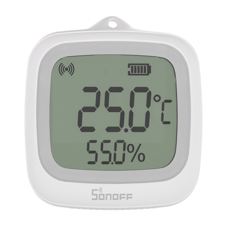 Sonoff SNZB-02WD czujnik temperatura i wilgotność Czujnik temperatury i wilgotności Sonoff SNZB-02WD z wyświetlaczem LED