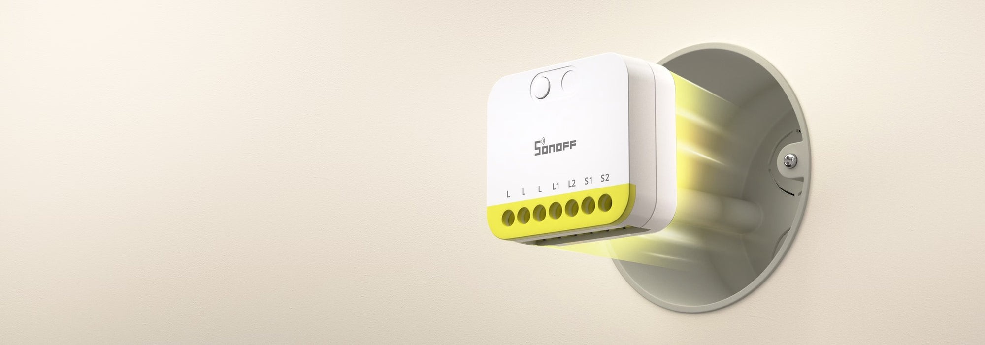 Sonoff MINI-ZB2GS-L MINI DUO-L 2-Gang przełącznik smart SONOFF MINI-ZB2GS-L MINI DUO-L 2-Gang przełącznik inteligentny Zigbee