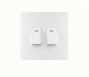 SONOFF MINI-ZB2GS-L MINI DUO-L SONOFF MINI-ZB2GS-L MINI DUO-L 2-Gang przełącznik Zigbee Smart Switch bez N neutralego