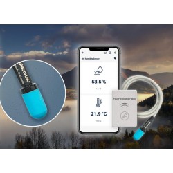 BleBox humiditySensor v2 czujnik temperatury i wilgotności WiFi z sondą 1 m