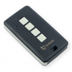BleBox uRemote Basic czarny pilot μWiFi 4 przyciski do sterowania urządzeniami wBox