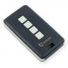BleBox uRemote Basic czarny pilot μWiFi 4 przyciski do sterowania urządzeniami wBox