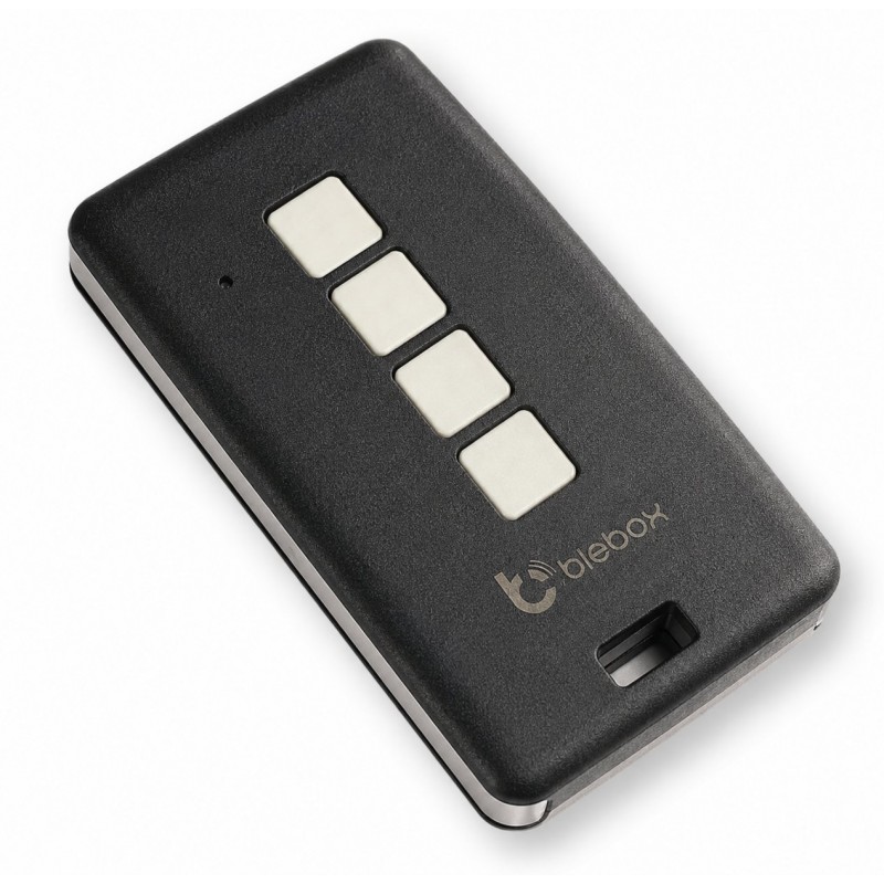 BleBox uRemote Pro v2 czarny pilot μWiFi z USB-C do sterowania urządzeniami wBox