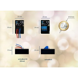 BleBox actionBoxS wyzwalacz akcji i scen WiFi 230 V do sterowania urządzeniami BleBox