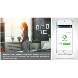 BleBox airSensor czujnik smogu jakości powietrza WiFi PM1 PM2.5 PM10 z aplikacją wBox
