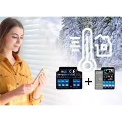 BleBox tempSensorAC v2 czujnik temperatury WiFi 230 V AC z sondą przewodową 1 m