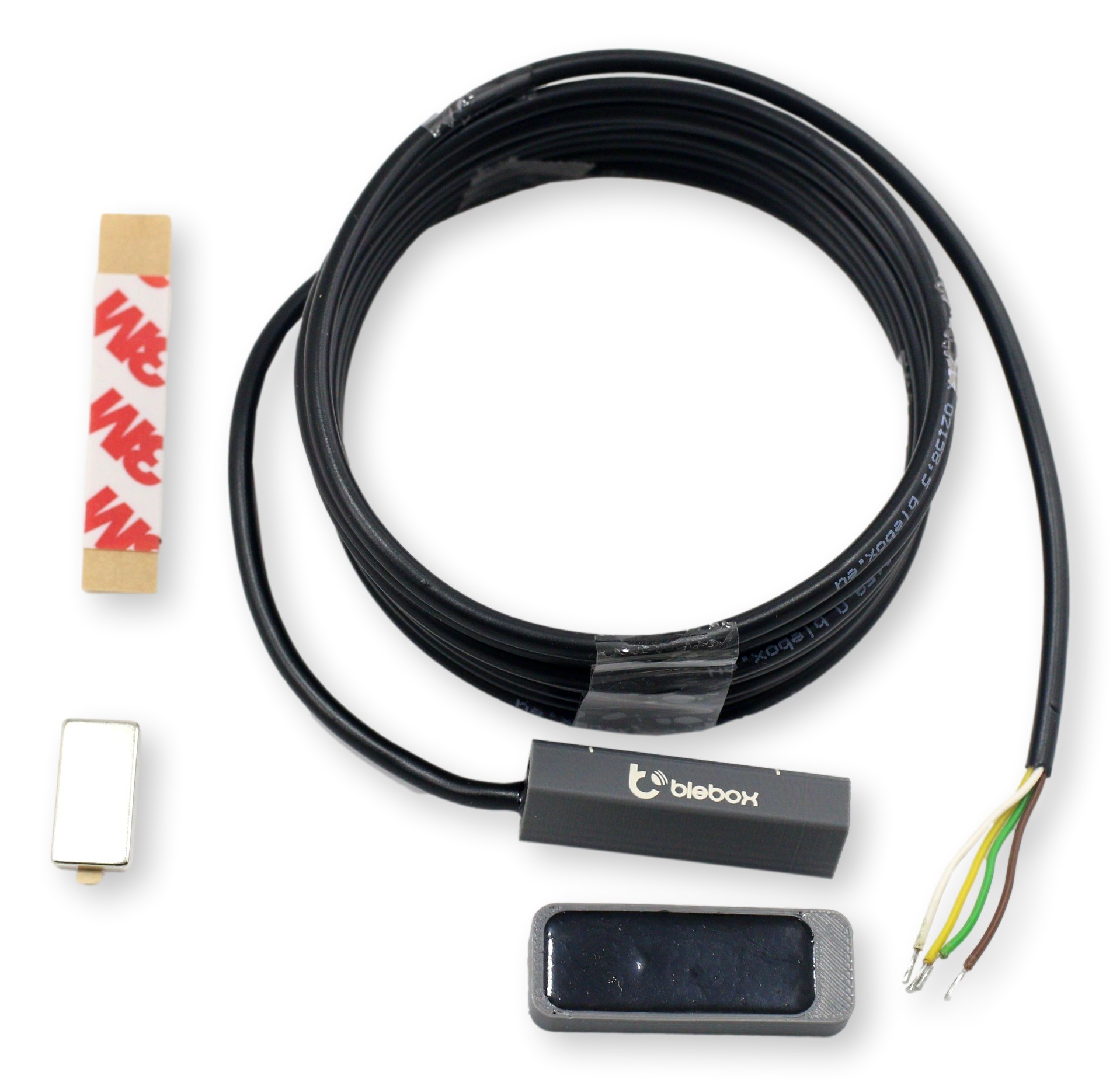 Blebox openSensor + twinMagnet antracytowy Blebox openSensor + twinMagnet - zestaw czujnikowy w kolorze antracytowym