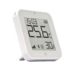 Shelly BLU H i T Display ZB biały czujnik temperatury wilgotności światła Zigbee Bluetooth