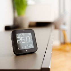 Shelly BLU H i T Display ZB czarny czujnik temperatury wilgotności światła Zigbee Bluetooth