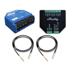 Shelly 1 Gen3 Add-on 2x DS18B20 1 m zestaw WiFi do pomiaru temperatury
