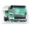Arduino Uno R3 A000066 - Płyta mikrokontrolera ATmega328, 16 MHz, 14 cyfrowych pinów, 6 analogowych