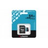 Karta pamięci Kingston Canvas Go! Plus microSDXC 64GB UHS-I U3 V30 A2 z adapterem SD
