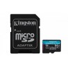 Karta pamięci Kingston Canvas Go! Plus microSDXC 64GB UHS-I U3 V30 A2 z adapterem SD