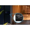 BleBox framePanelM czarny - ramka ścienna do ekranu WiFi controlPanelM