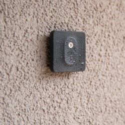 Shelly BLU H&T ZB czarny - czujnik temperatury i wilgotności Bluetooth LE Zigbee IP54