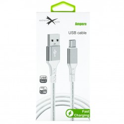 Kabel USB typ-C 1,5 m - szybkie ładowanie i przesył danych