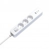 Xiaomi 20W Power Strip XMCXB01EU - listwa 3 gniazda AC, 2x USB-C i USB-A