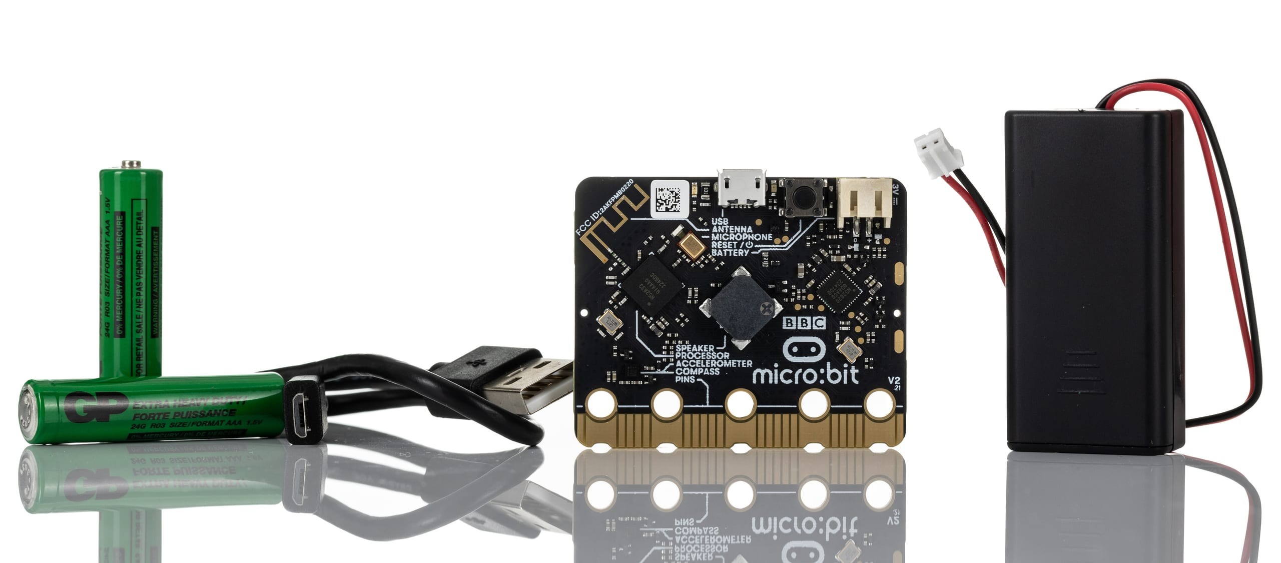 Micro:bit V2.2 CLUB Płyta Micro:bit V2.2 CLUB z akcesoriami, zestaw edukacyjny