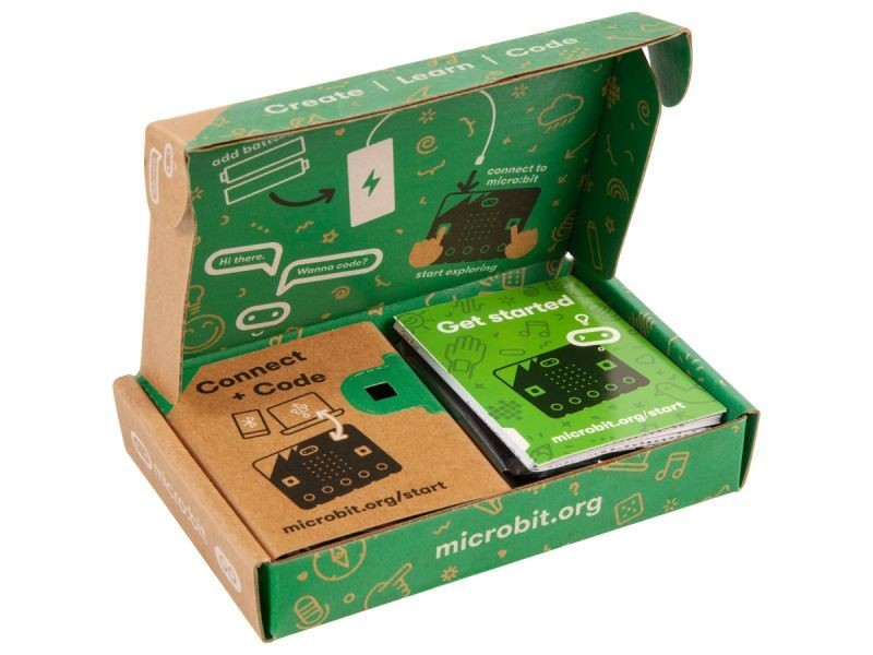 Zestaw BBC micro:bit V2.2 GO - moduł edukacyjny z mikrokontrolerem i akcesoriami