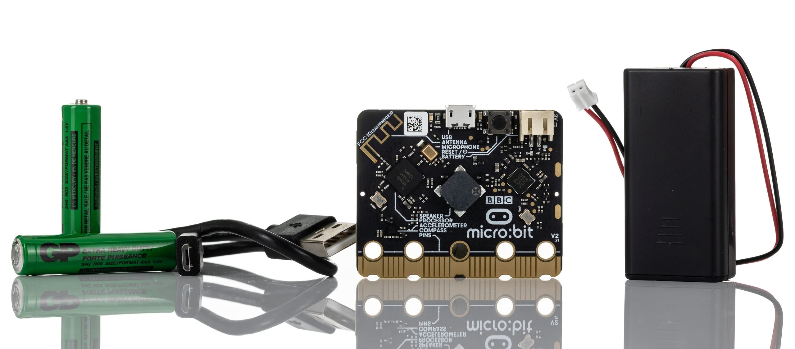 BBC micro:bit V2.2 GO - moduł edukacyjny BBC GO wraz z akcesoriami