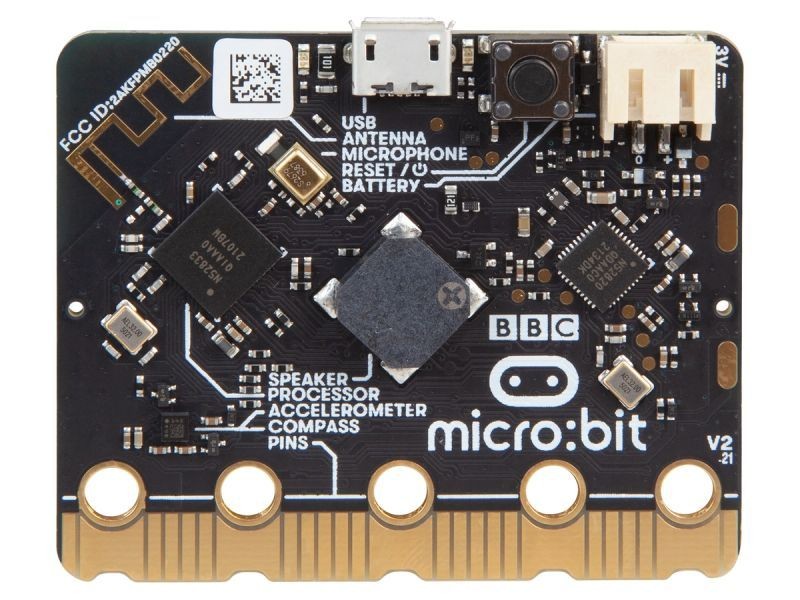 micro:bit V2 single - moduł edukacyjny BBC do nauki programowania