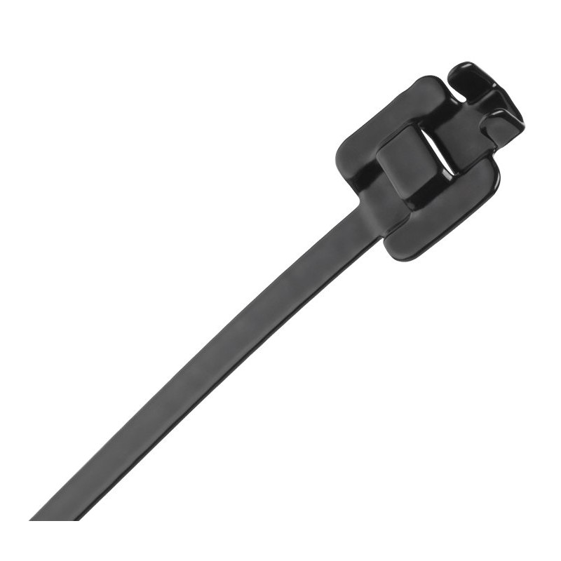 Opaska zaciskowa stalowa z powłoką  nylonową  45cm. x 6.3mm