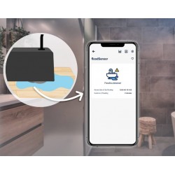 BleBox floodSensor czujnik zalania i wycieku wody WiFi z powiadomieniami i aplikacją wBox