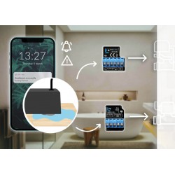 BleBox floodSensor czujnik zalania i wycieku wody WiFi z powiadomieniami i aplikacją wBox
