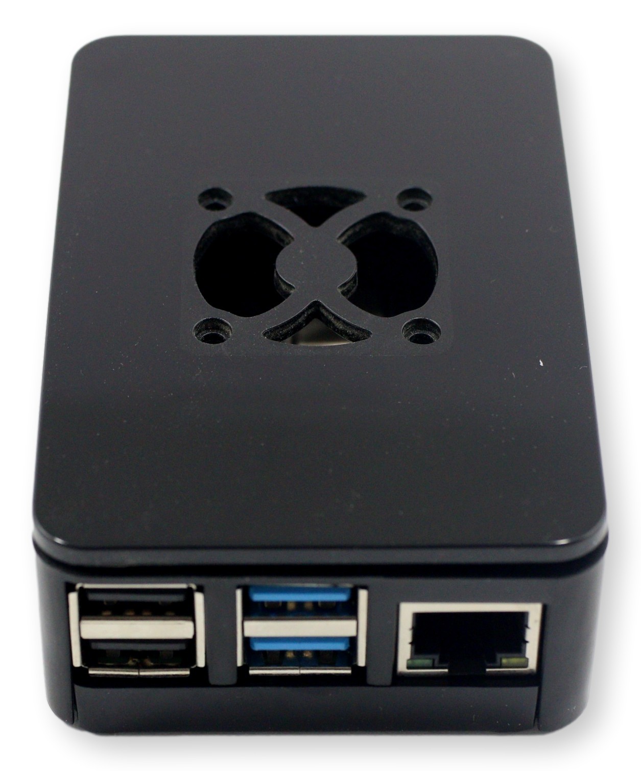 Obudowa ABS A2 dla Raspberry Pi 4B z wentylatorem HYPRO i radiatory