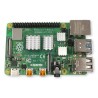 Zestaw do Raspberry Pi 4 Model B - obudowa ABS A2, wentylator HYPRO 5 V i 4 radiatory