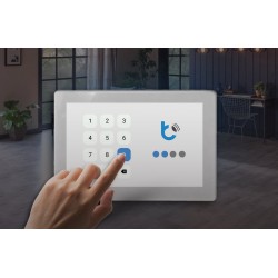 BleBox controlPanelM biały dotykowy panel Wi-Fi 5 cali do sterowania urządzeniami BleBox