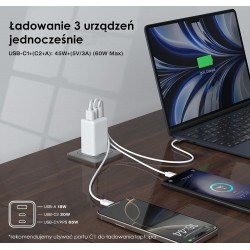 eXtremestyle GaN evo TC65CCUGAN - ładowarka sieciowa 65W