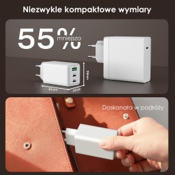 eXtremestyle GaN evo TC65CCUGAN - ładowarka sieciowa 65W