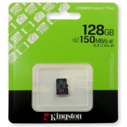 Kingston Canvas Select Plus G3 - karta microSDXC 128GB