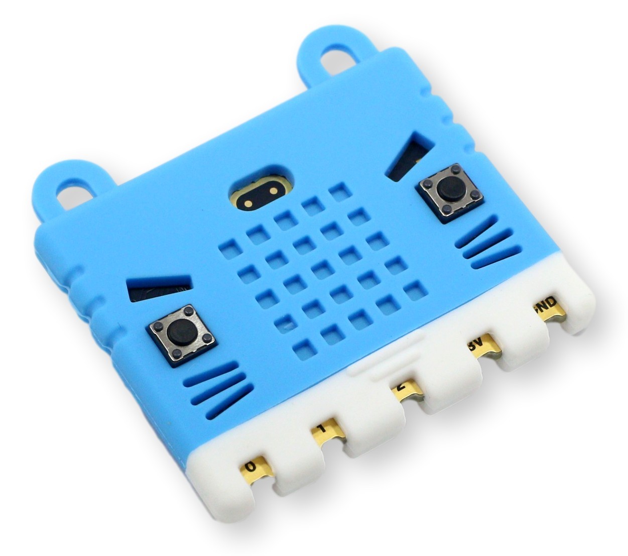 Silikonowa obudowa ochronna do micro:bit niebieska - chronienie płytki