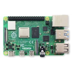Raspberry Pi 4 Model B 2GB RAM - minikomputer z Wi-Fi, Bluetooth, Gigabit Ethernet i GPIO