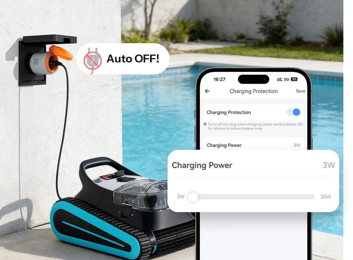 SONOFF S61STPF-PM-O gniazdko zewnętrzne Matter WiFi z pomiarem energii typ F
